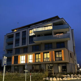Neubau Wohngebauede Buerogebaeude in Singen Architekt Höner