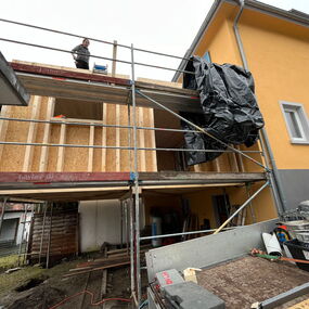 Wohngebäude Anbau Holzbau Konstanz Wollmatingen Architekt Höner