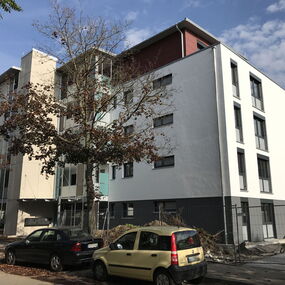Baufortschritt Neubau Wohn- und Bürogebäude - Singen