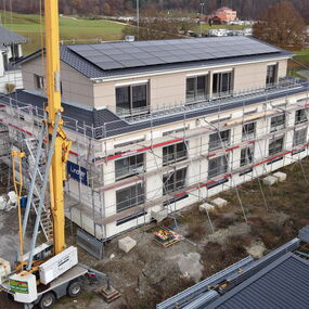 Wohngebäude Mehrfamilienhaus Holzbau Orsingen Nenzingen Landkreis Konstanz Architekt Höner