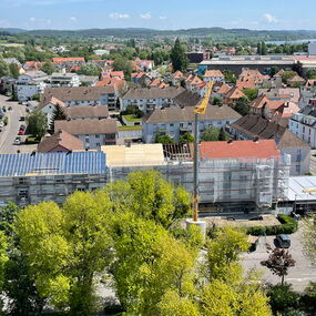 Sanierung Erweiterung Vollwärmeschutz Heizungserneuerung Baugenossenschaft Balkone