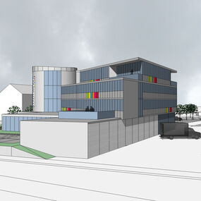 Verwaltungsbau Betriebsgebaeude Kundencenter Radolfzell