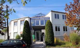 Neubau Bürogebäude, Werkstatt und Lagerhalle