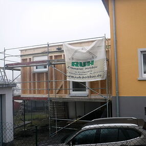 Wohngebäude Anbau Holzbau Konstanz Wollmatingen Architekt Höner