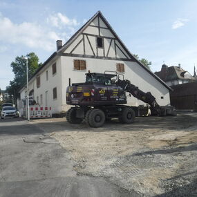 Teilabbruch Wohngebaeude Anbau Massivbau Radolfzell Guettingen Architekt Hoener