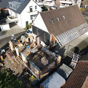 Teilabbruch Wohngebaeude Anbau Massivbau Radolfzell Guettingen Architekt Hoener