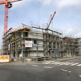 Neubau in Singen - Baufortschritt