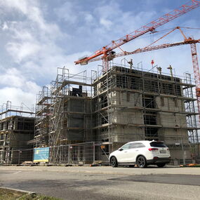 Neubau in Singen - Baufortschritt