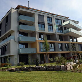 Neubau Wohngebauede Buerogebaeude in Singen