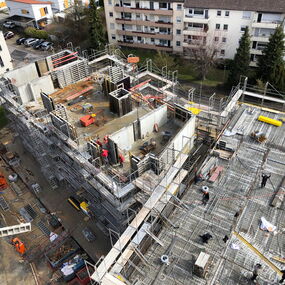 Neubau in Singen - Baufortschritt