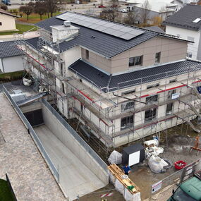 Wohngebäude Mehrfamilienhaus Holzbau Orsingen Nenzingen Landkreis Konstanz Architekt Höner
