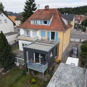 Wohngebäude Anbau Holzbau Konstanz Wollmatingen Architekt Höner