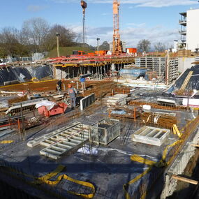 Neubau in Singen - Baufortschritt
