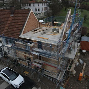 Teilabbruch Wohngebaeude Anbau Massivbau Radolfzell Guettingen Architekt Hoener