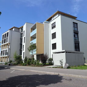 Neubau Wohngebauede Buerogebaeude in Singen