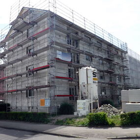Sanierung Erweiterung Vollwärmeschutz Heizungserneuerung Baugenossenschaft Balkone Architekt Hoener