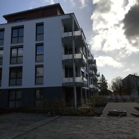 Baufortschritt Neubau Wohn- und Bürogebäude - Singen