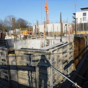 Neubau in Singen - Baufortschritt