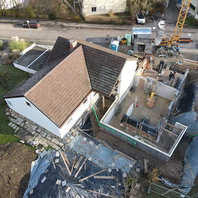 Wohngebäude Anbau Massivbau Radolfzell Mettnau Architekt Höner