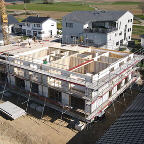 Wohngebäude Mehrfamilienhaus Holzbau Orsingen Nenzingen Landkreis Konstanz Architekt Höner