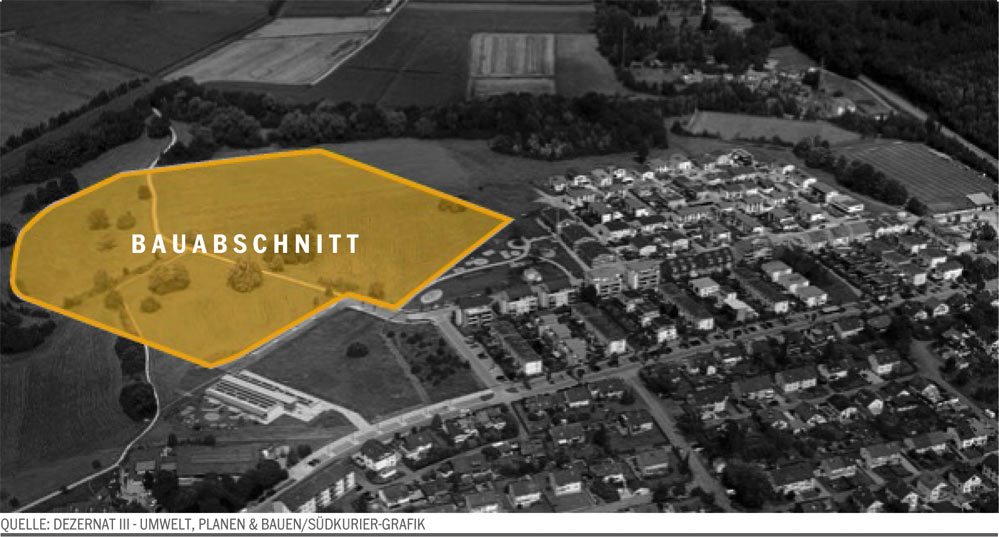 Luftaufnahme Baugebiet Radolfzell
